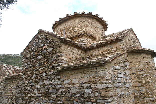 Byzantine Church in Naxos Greece