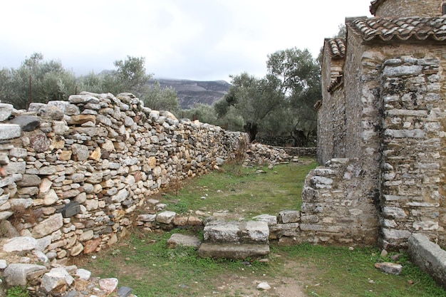 Byzantine Church in Naxos Greece