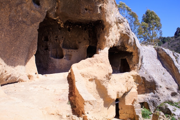 Byzantine village, Calascibetta