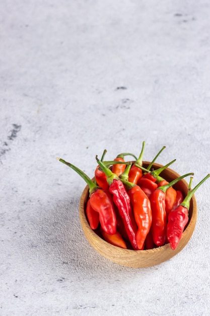 Cabai merah Red chili or chili peppers are widely used in cuisines as a spice to add heat to dishes