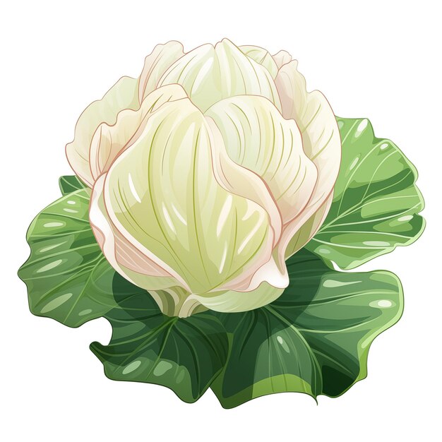 Photo cabbage isolated on a white background