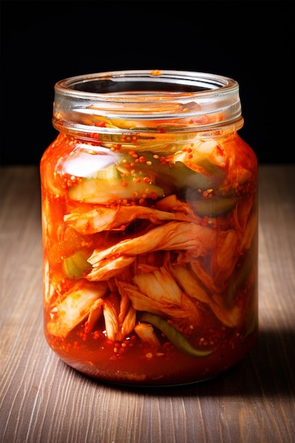 Photo cabbage kimchi