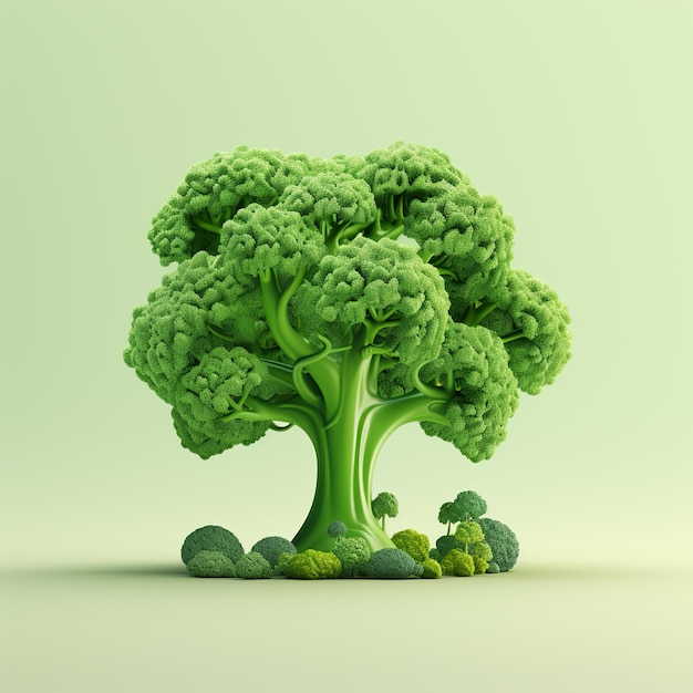 Cabbage leaves on white background