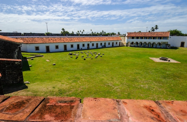 Cabedelo, next to Joao Pessoa, Paraiba, Brazil on May 11, 2005. Fortress of Santa Catarina.