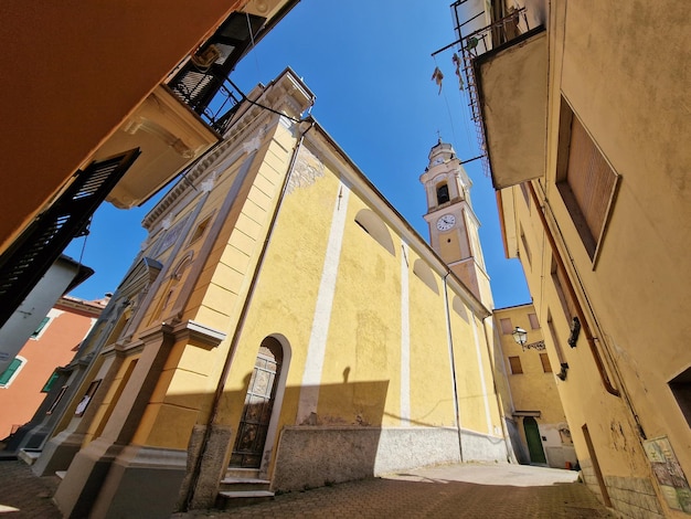 Cabella Ligure 古い教会 ピエモンテ州 イタリア