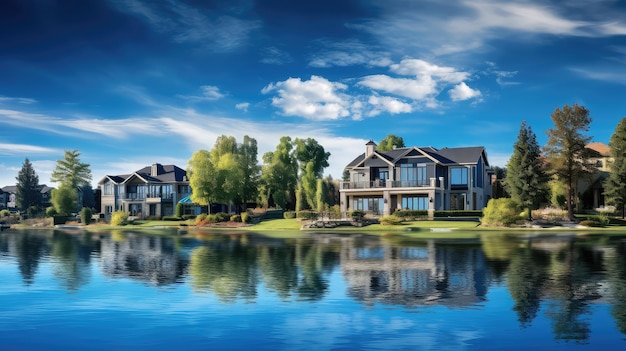 Cabin lake homes