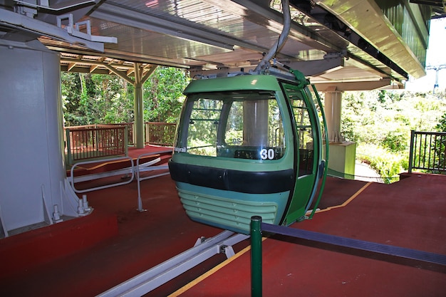 Foto la funivia di kuranda, cairns, australia