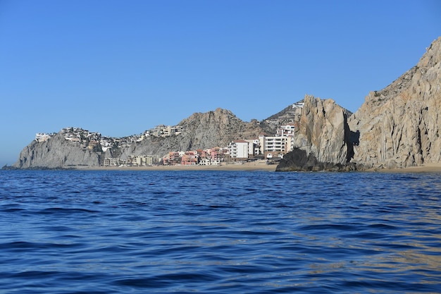 Cabo San Lucas uitzicht vanaf de Stille Oceaan