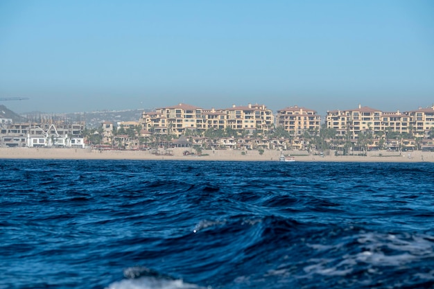 Cabo San Lucas view from Pacific ocean