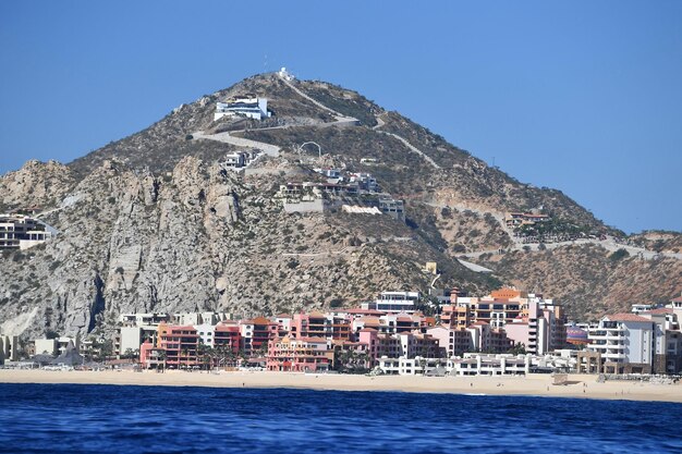 Cabo San Lucas view from Pacific ocean