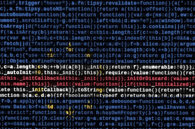 cabo verde flag is depicted on the screen with the program code the concept of modern technology and site development