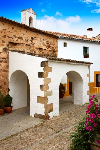 Caceres juderia Ermita heilige Antonio in Spanje