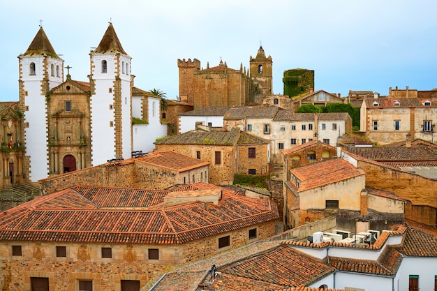 Caceres San Francisco Javier church in Spain