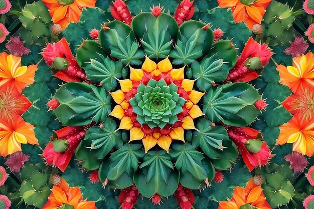 Cacti Kaleidoscope