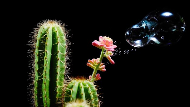 Premium AI Image | cactus features free photo HD background