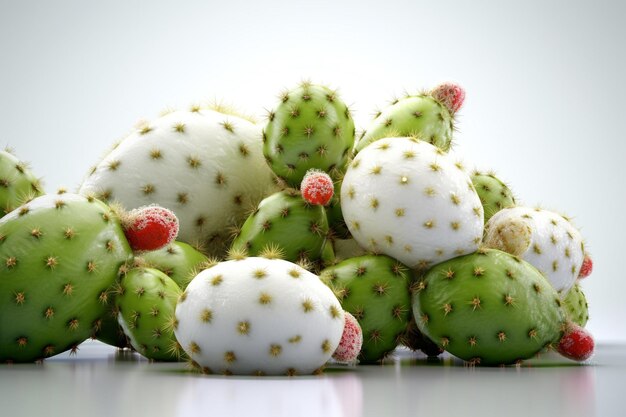 cactus isolated on white