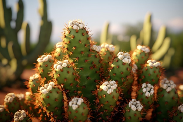 Cactus of memory that revives the past