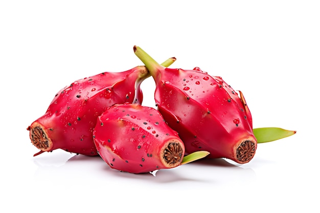 Cactus pear isolated on white background