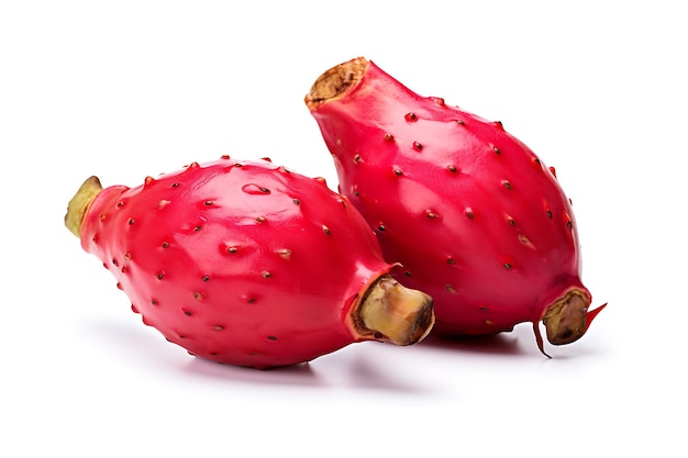 Cactus pear isolated on white background