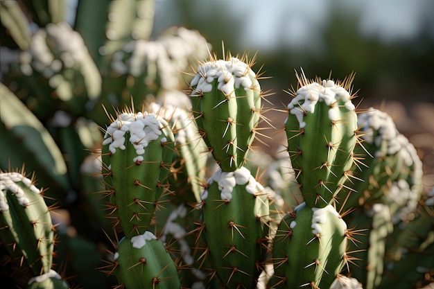 Cactus plant close-up AI gegenereerd