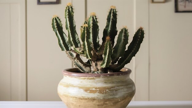 Cactus in a pot