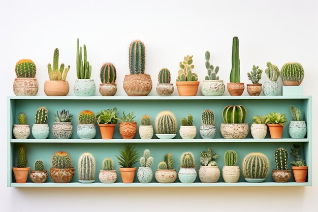 Cactus on a shelf