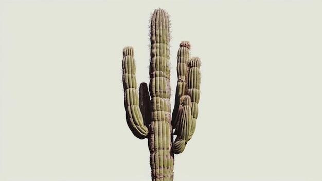 Photo a cactus with a white background
