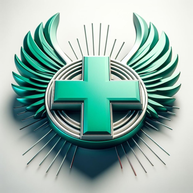 Photo caduceus symbol and icon for international doctors day