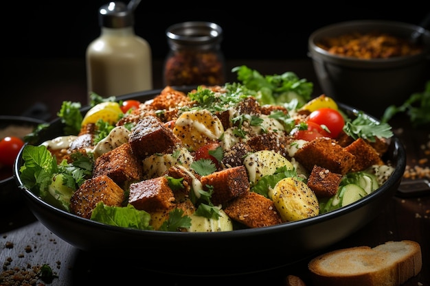 Caesar Salad A Crunchy Delight