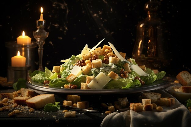 Caesar Salad Perfect for Dieters