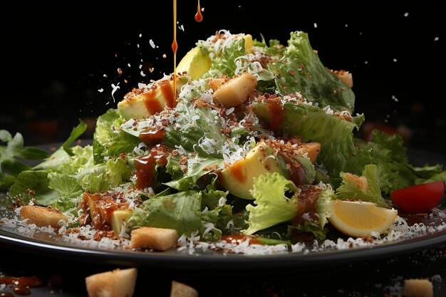 Caesar Salad with a Gourmet Twist