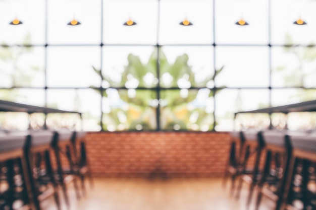 Cafe restaurant interieur wazig abstracte vintage achtergrond