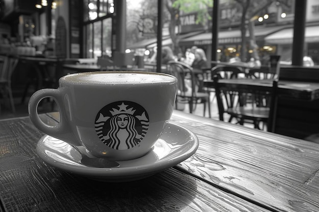 Cafeïne kronieken reizen door Starbucks