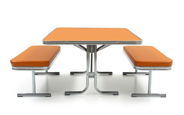 Cafeteria Seating Redefined MidCentury Modern Chairs isolated on transparent Background