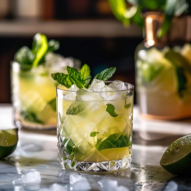 Caipirinha cocktail