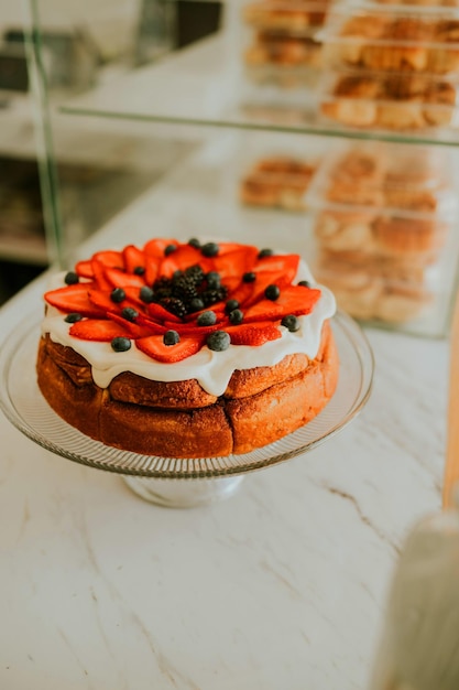 Photo cake christmas cake desert