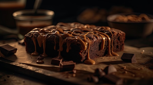 cake eten gebak nagerecht zoet bakkerij chocolade heerlijk smakelijk room verjaardagsfeestje hol