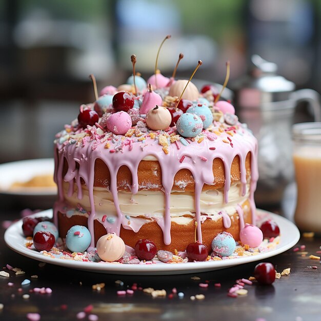 写真 ケーキの食べ物