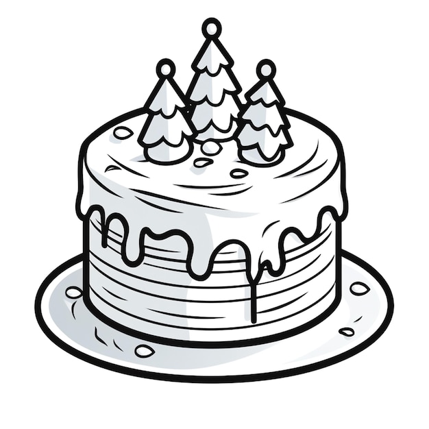 Cake illustration