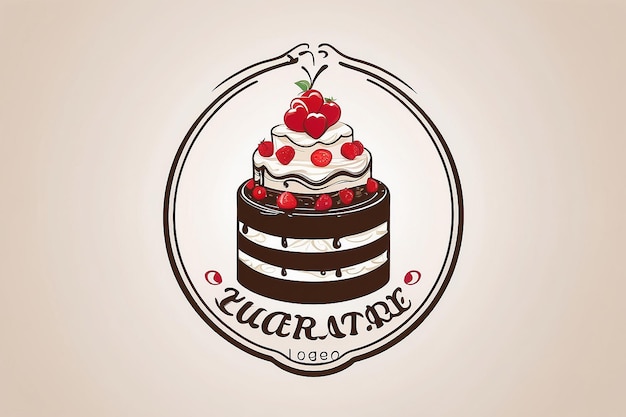 写真 ケーキのロゴ