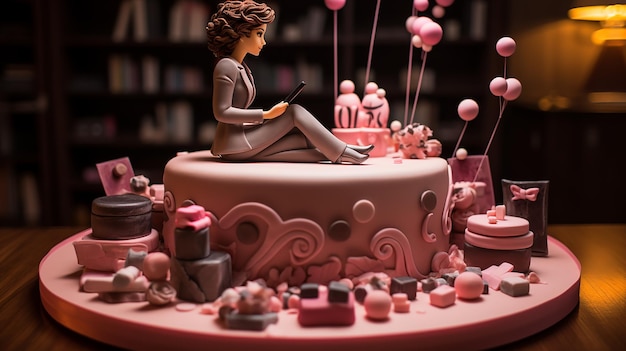 Cake for a Young Professional Woman