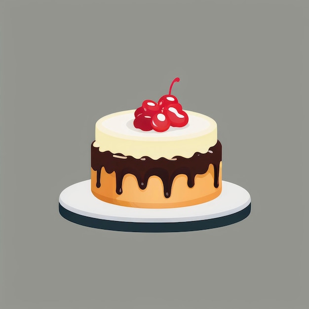 cakes logo vector icon clip art illustration 2d