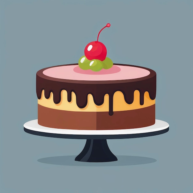 cakes logo vector icon clip art illustration 2d