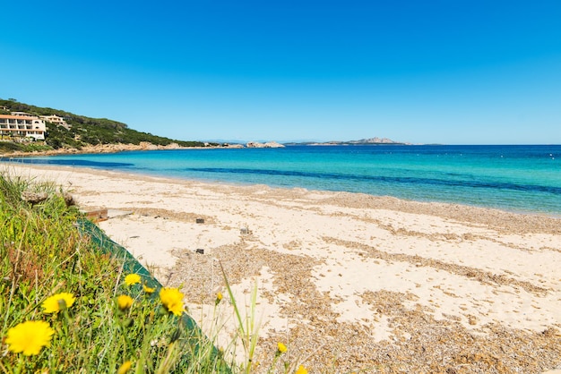 Cala battistoni on a clear day sardinia