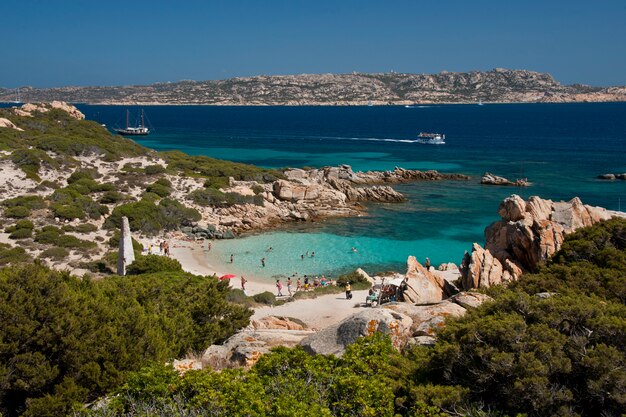 Cala Corsara, wonderful Seawater in Spargi