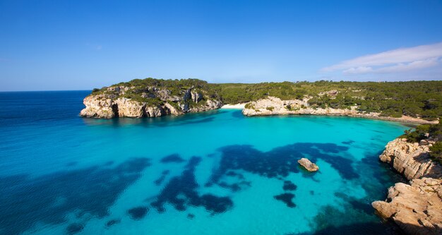 Foto cala macarella macarelleta cituradella in menorca balearen