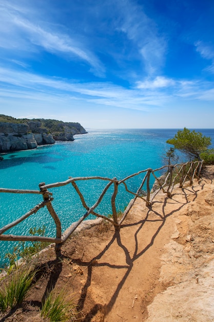 Cala Macarella Menorca turquoise Balearic Mediterranean