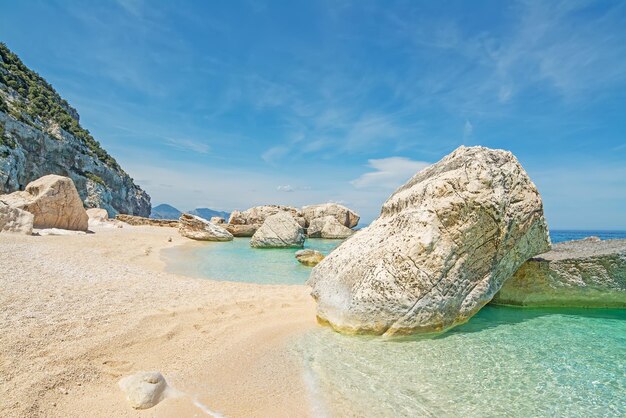 Cala Mariolu on a clear day Sardinia