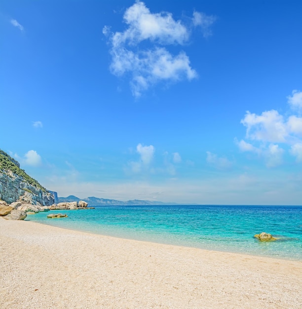 Cala Mariolu on a clear day Sardinia