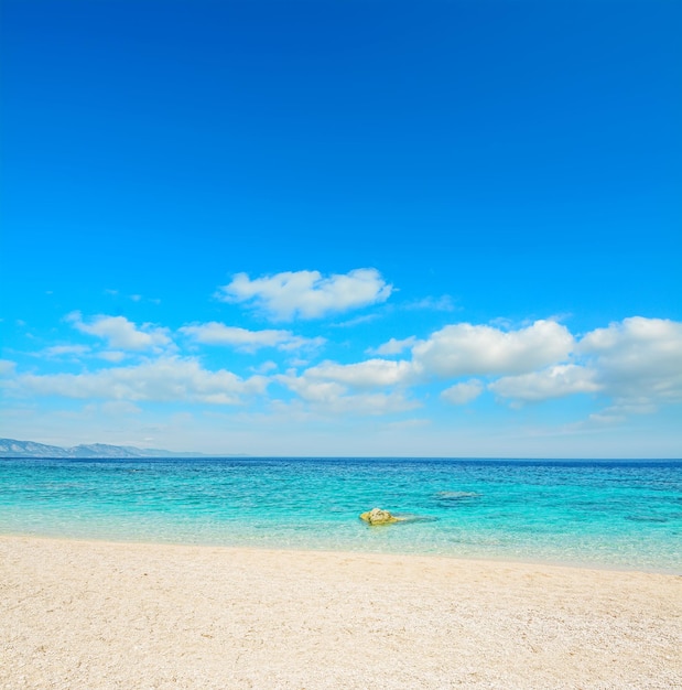 Cala Mariolu op een heldere dag Sardinië